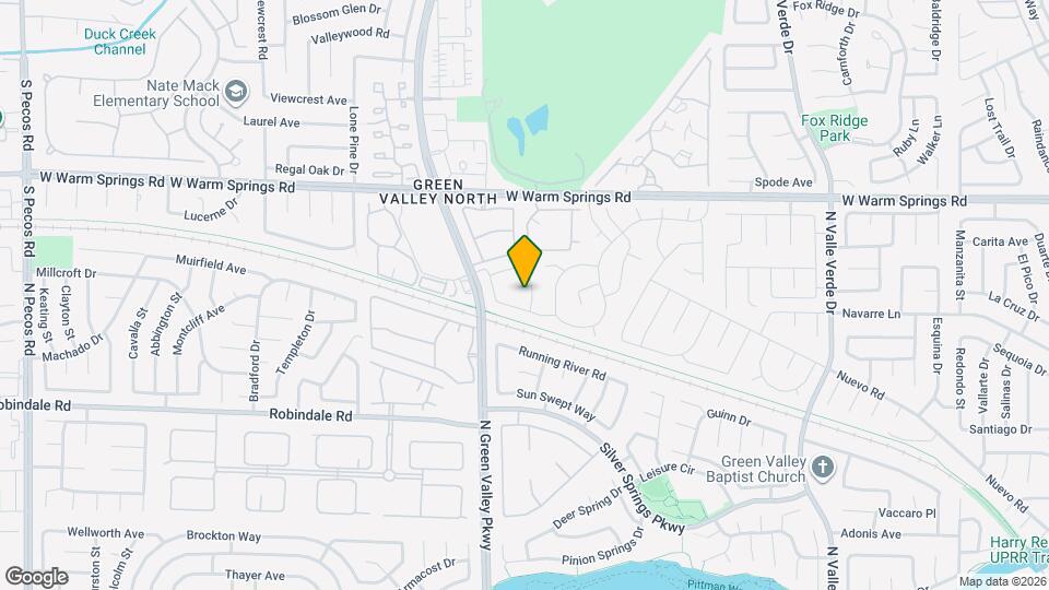 2059 Club Crest Way Map and Location Details