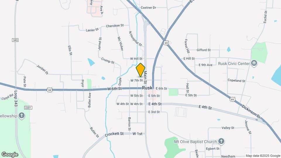 150 W 7th St Map and Location Details