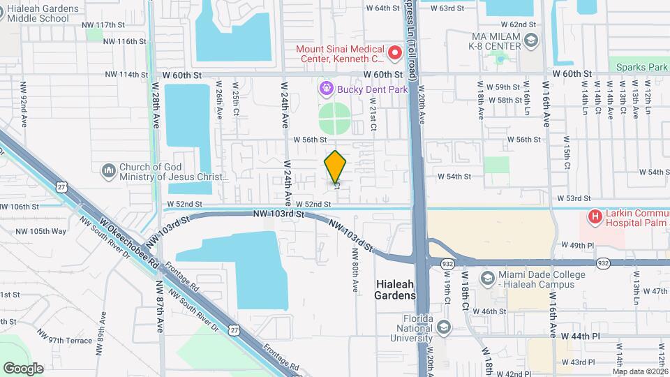 2261 W 53rd St, Unit #9 Map and Location Details