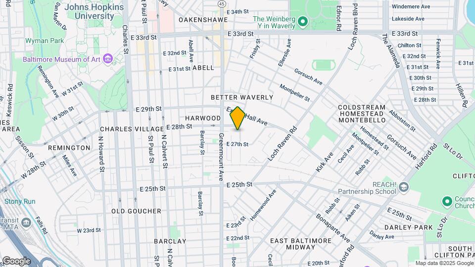 2714 Mathews St Map and Location Details