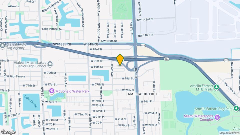 535 W 79th Pl Map and Location Details