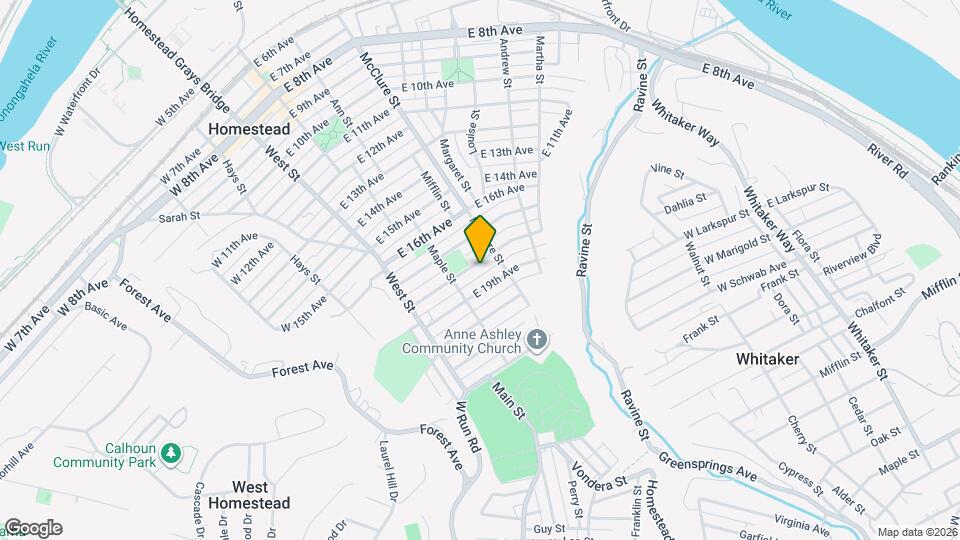 230 E 18th Ave Map and Location Details