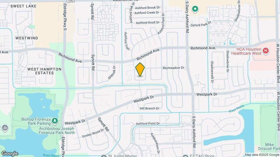 12822 Skyknoll Ln Map and Location Details