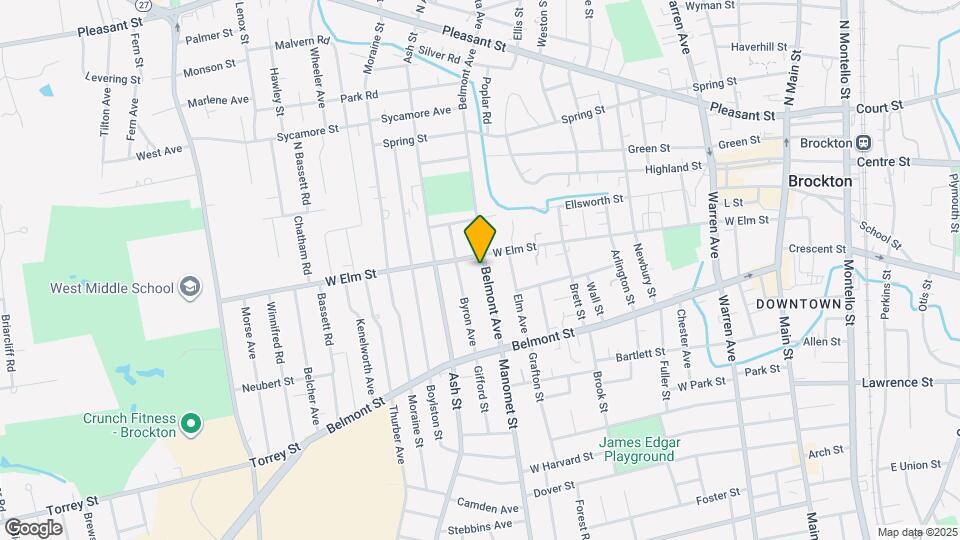 215 Belmont Ave Map and Location Details