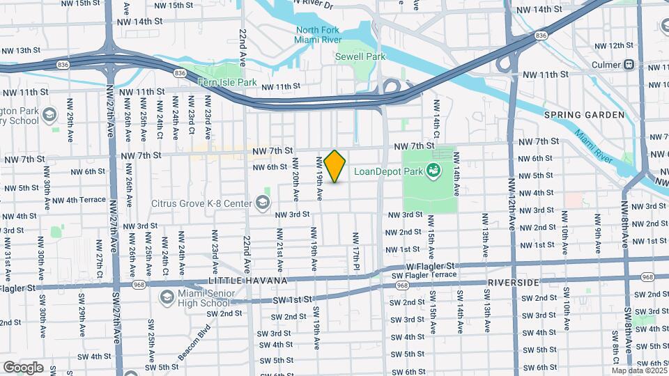 1846 NW 5th St Mapa y Detalles de la Ubicación