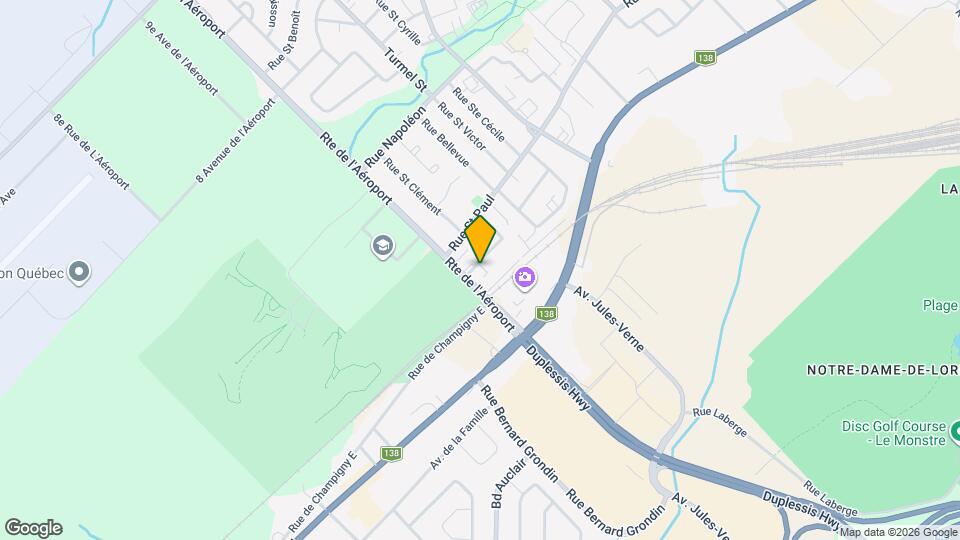 1539 Des Coteaux Rue Map and Location Details