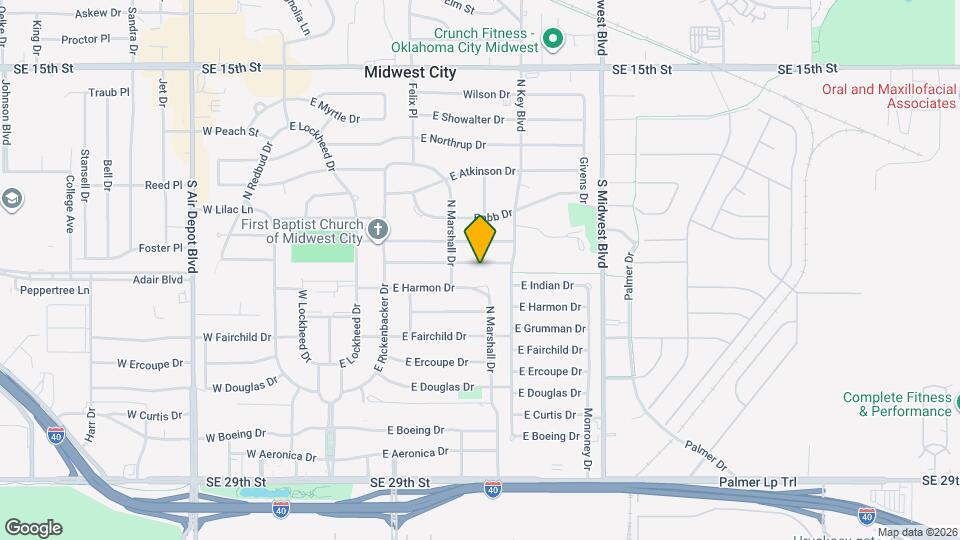 312 E Jacobs Dr Map and Location Details