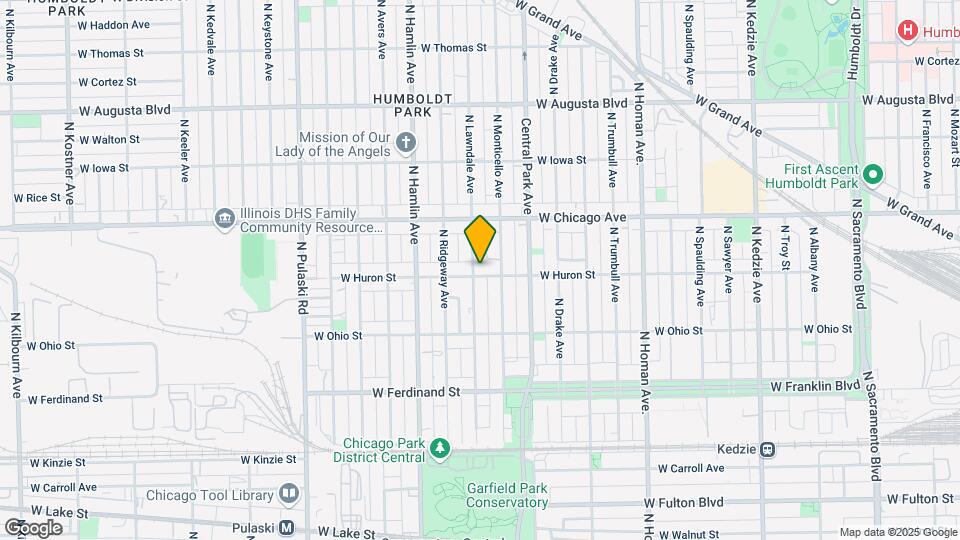 Senior Suites of West Humboldt Park Mapa y Detalles de la Ubicación