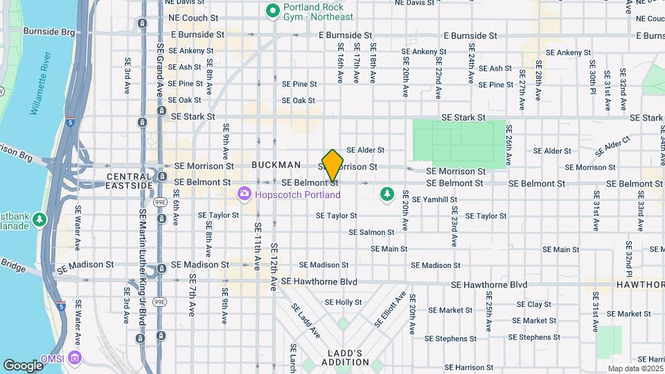 1522-1524-1524 SE Belmont St Map and Location Details