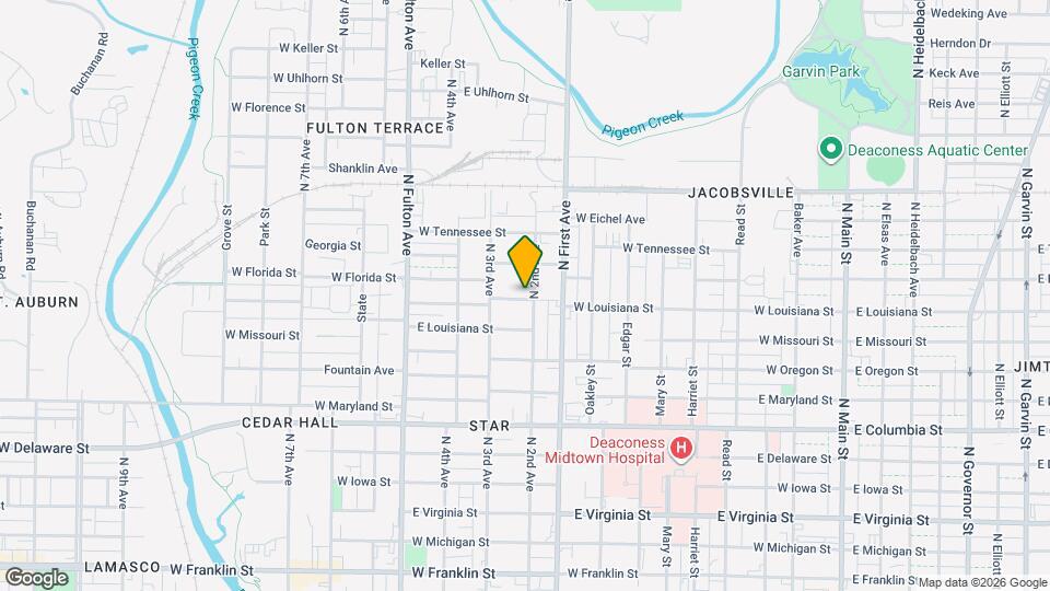 1200 N 2nd Ave Map and Location Details