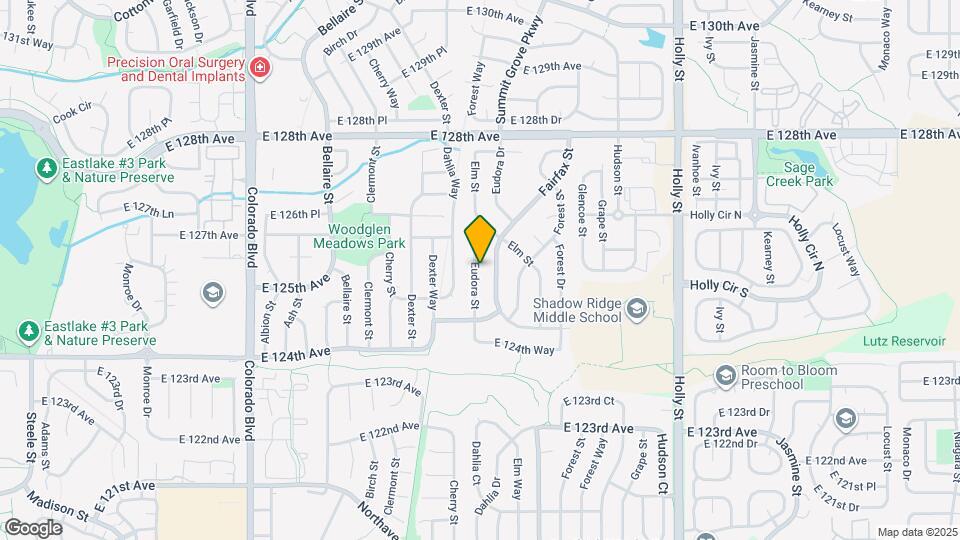 12614 Eudora St Map and Location Details