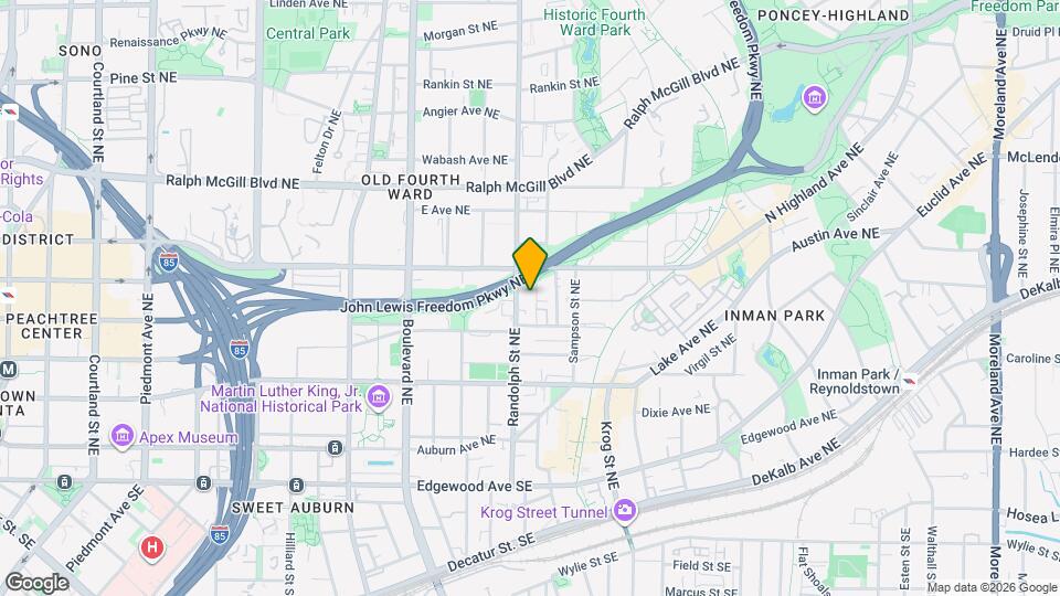 224 Lampkin St NE Map and Location Details