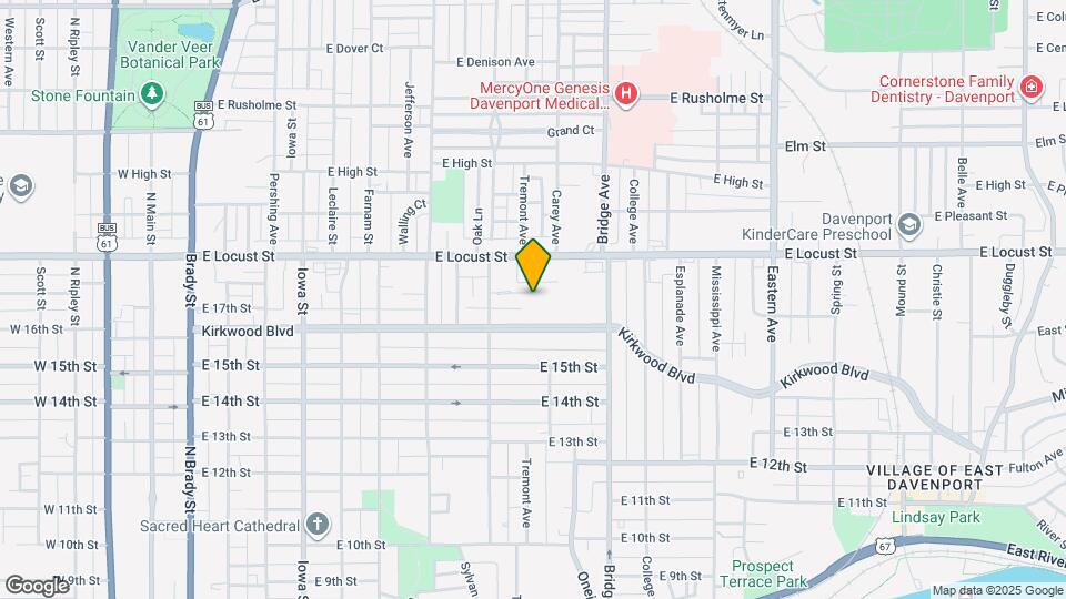 1015 Arlington Ct Map and Location Details