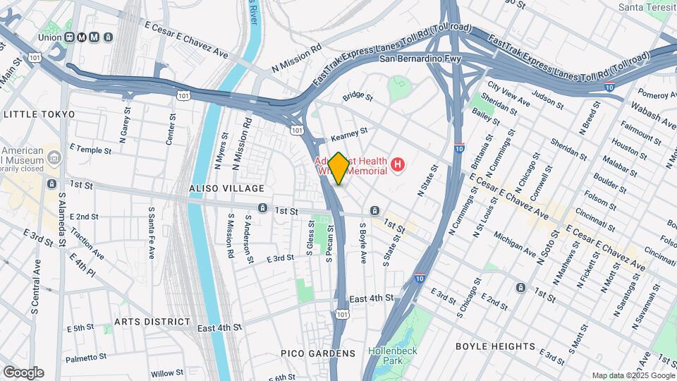1542 Pleasant Ave Mapa y Detalles de la Ubicación