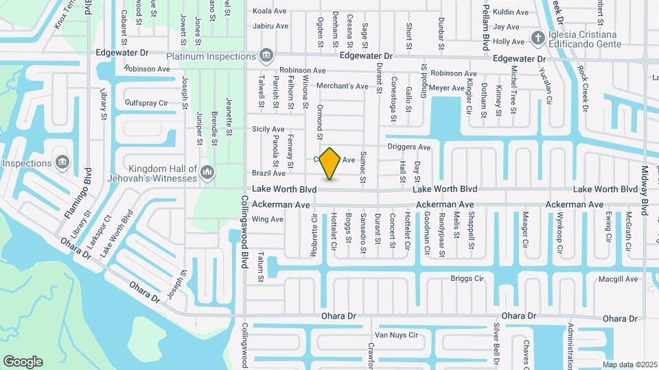 18170 Lake Worth Blvd Map and Location Details