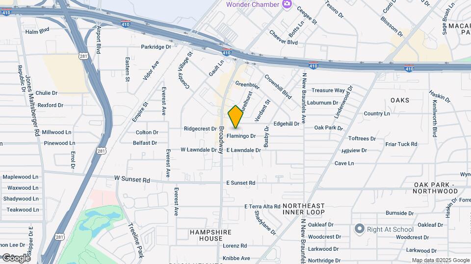 1841 Flamingo Dr Map and Location Details