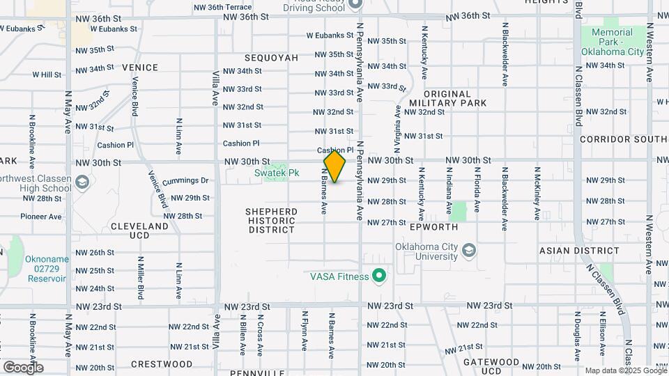 2132 NW 29th St Map and Location Details