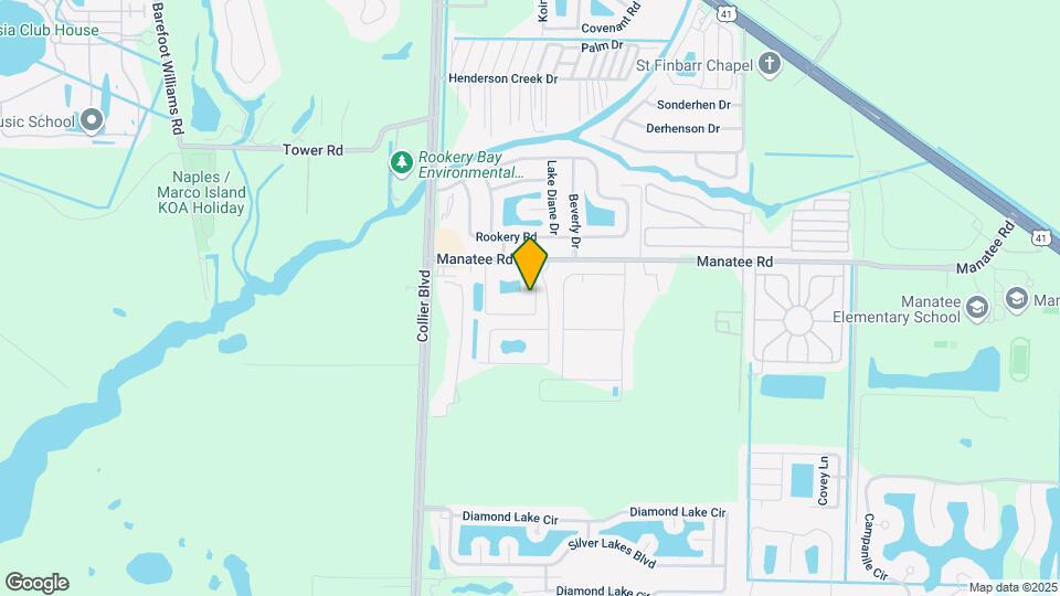 1018 Manatee Rd Map and Location Details