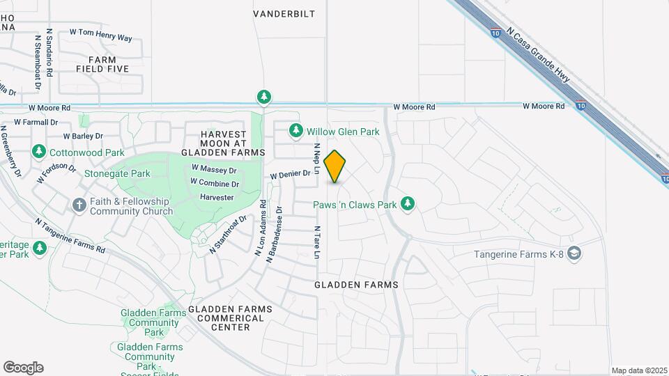 12553 Denton Wy Map and Location Details