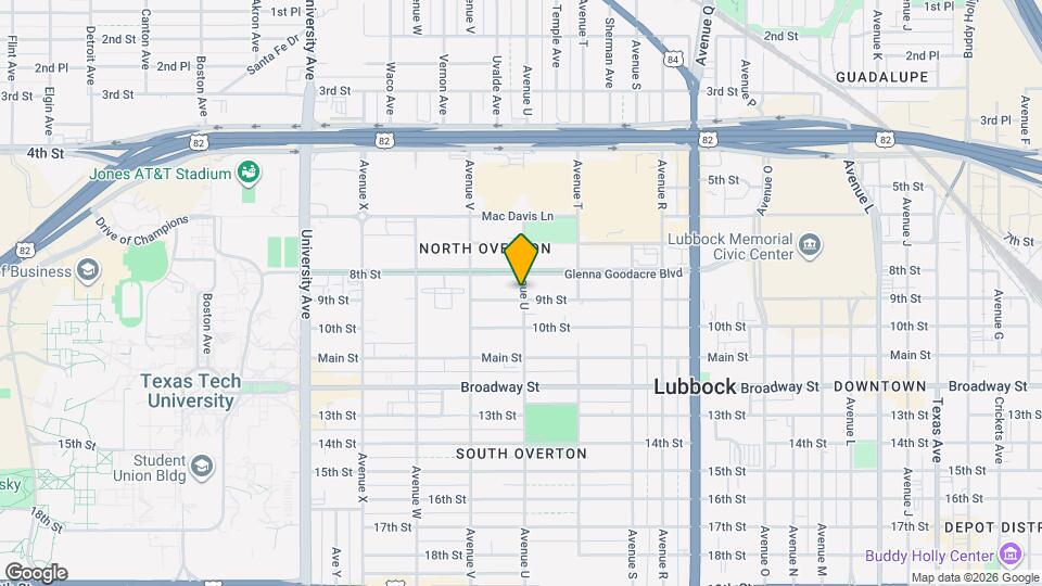 2102 9th St Map and Location Details