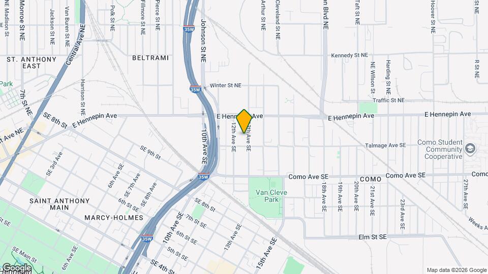 1079 13th Ave SE Map and Location Details