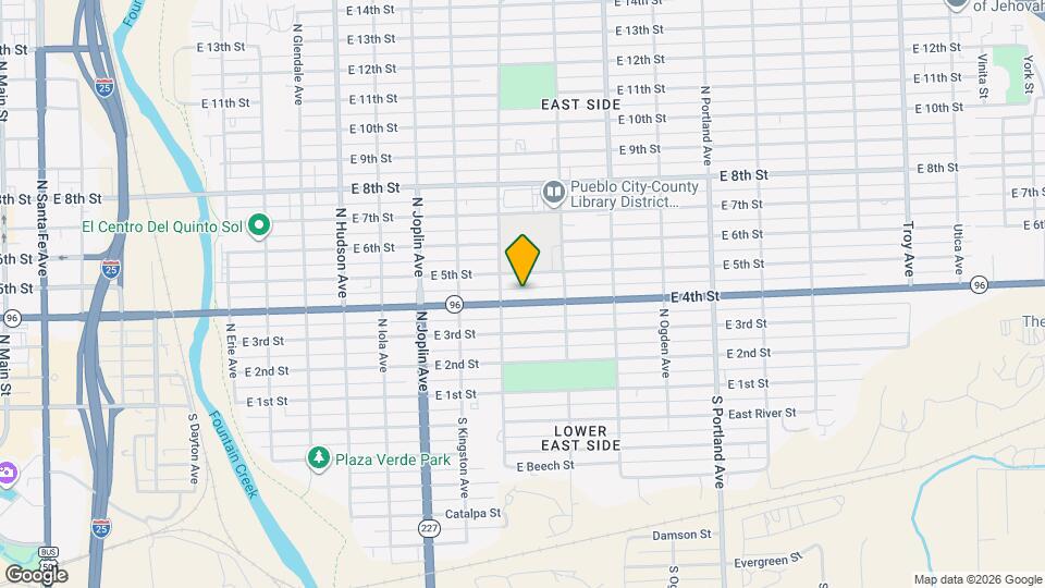 1315-1317 E 4th St Map and Location Details