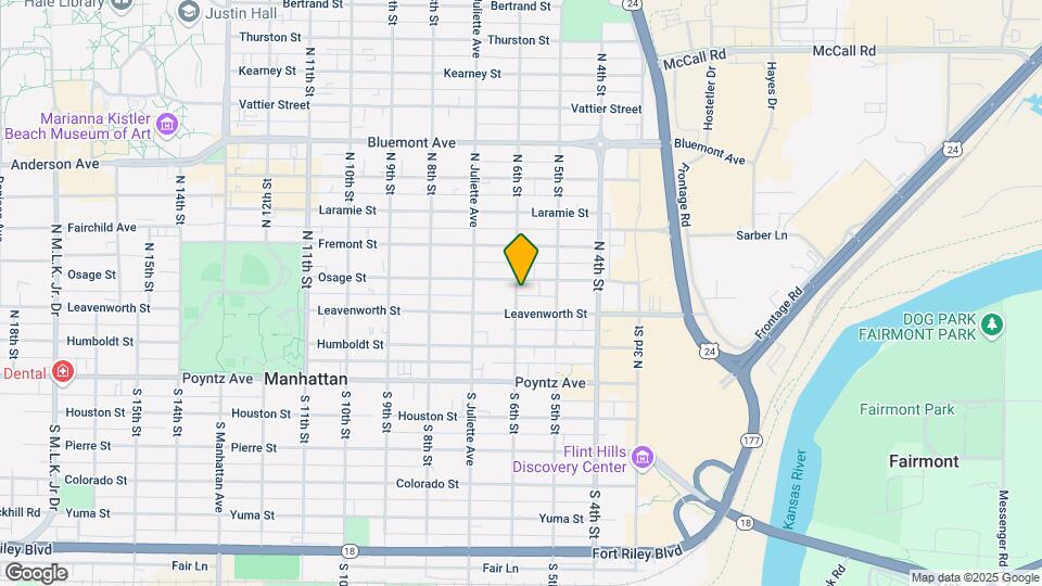 314 N 6th St Map and Location Details