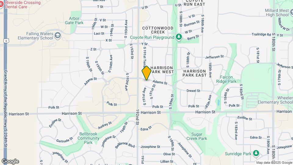 19156 Drexel Cir Map and Location Details