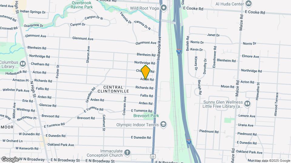 579-585 Acton Rd Map and Location Details