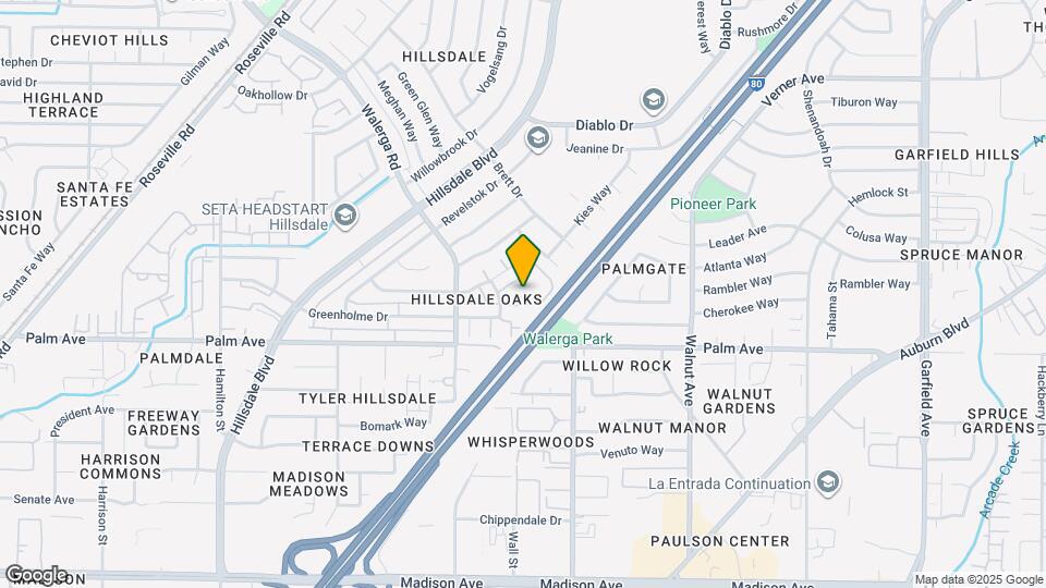 4748 Greenholme Dr Mapa y Detalles de la Ubicación