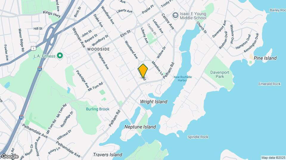 501 Pelham Rd-Unit -1A Map and Location Details