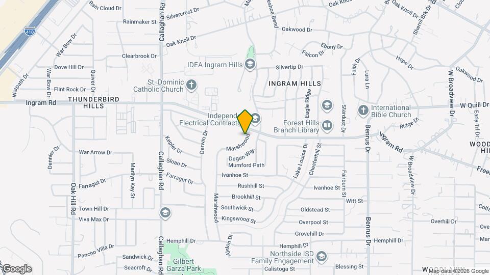 2807 Wheatfield Dr Map and Location Details