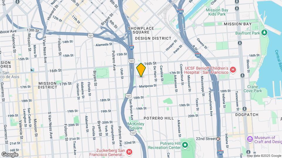 436-440 Kansas St Map and Location Details