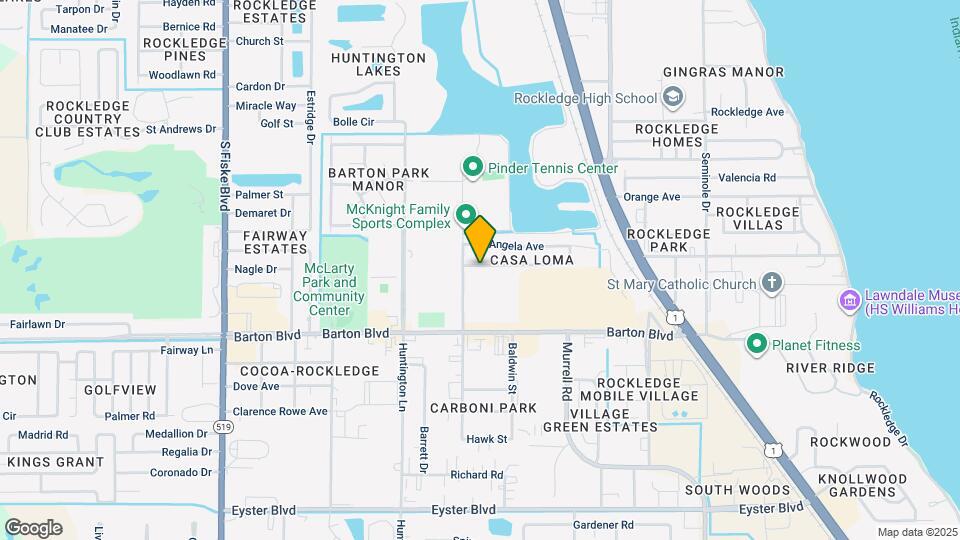 843 Faull Dr Map and Location Details