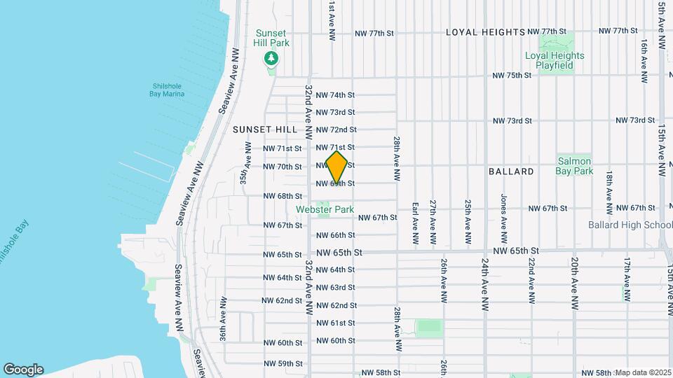 3023 NW 69th St Map and Location Details