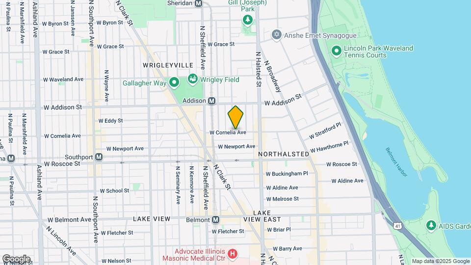 849 W Cornelia Ave, Unit 857-1N Mapa y Detalles de la Ubicación