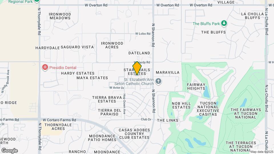 3030 W Vía Principia Map and Location Details