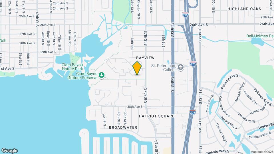 3357 38th St S Map and Location Details