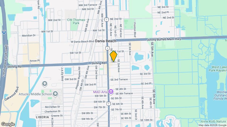 105 SE 2nd St Map and Location Details