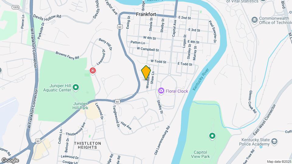728 Woodland Ave Mapa y Detalles de la Ubicación