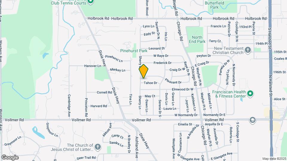 275 Tahoe Dr Map and Location Details