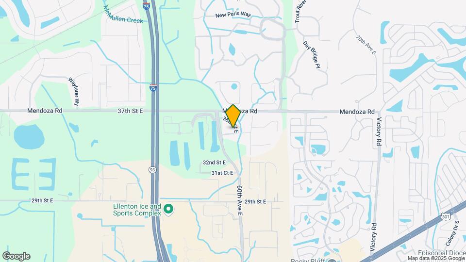 6022 35th Ln E Map and Location Details