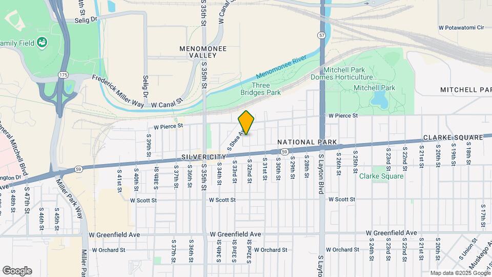 739 S 32nd St-Unit -Lower Map and Location Details