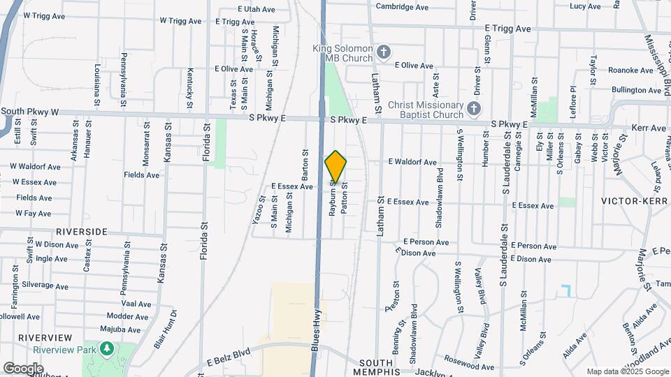 1584 Rayburn St Map and Location Details