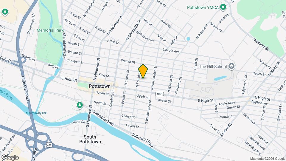 417 King St Mapa y Detalles de la Ubicación