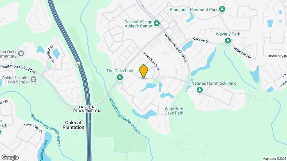 1623 Canopy Oaks Dr Map and Location Details