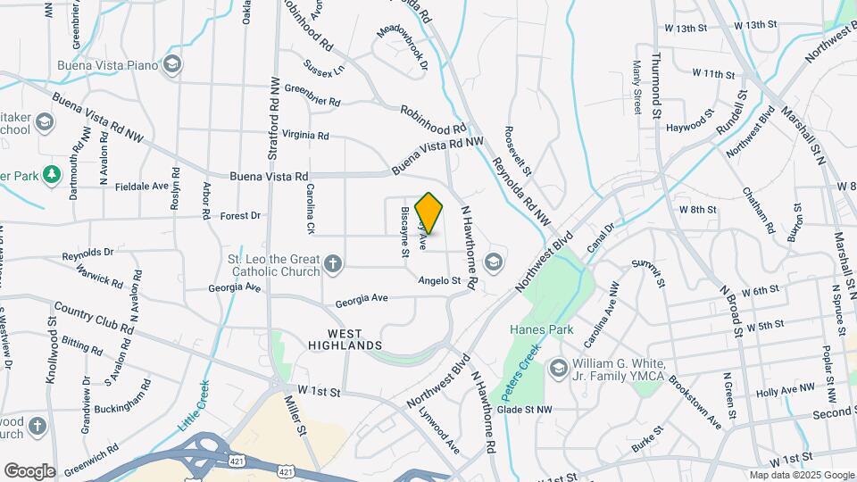405 Wiley Ave Map and Location Details