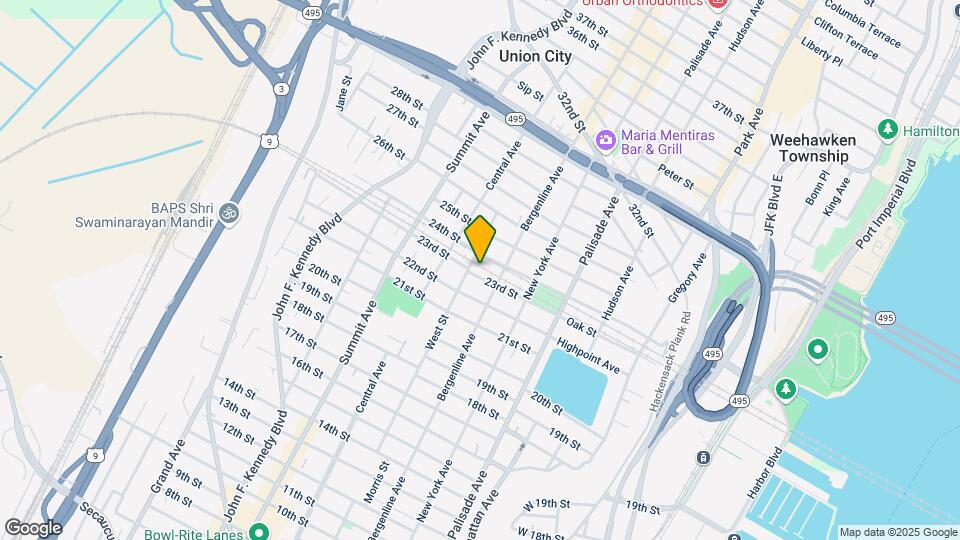 522 23rd St Map and Location Details