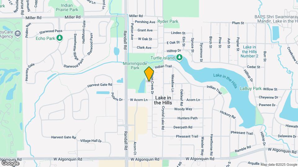 355 Village Creek Dr Map and Location Details