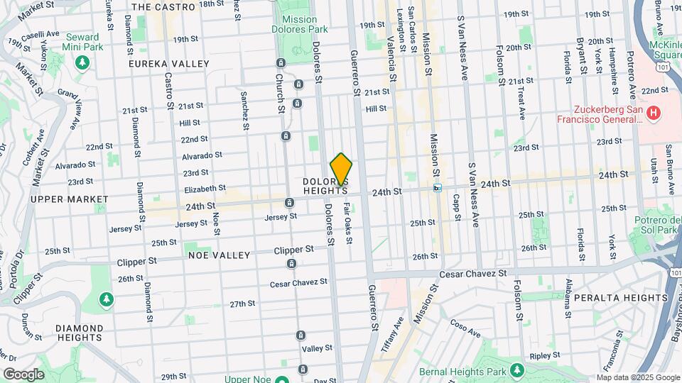 286 Fair Oaks St Mapa y Detalles de la Ubicación
